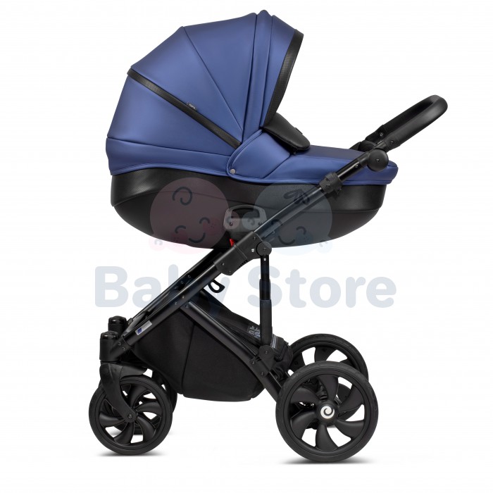 tutis mimi style luxury 3in1 universalus vezimelis deep blue tamsiai melynos premium spalvos modelis