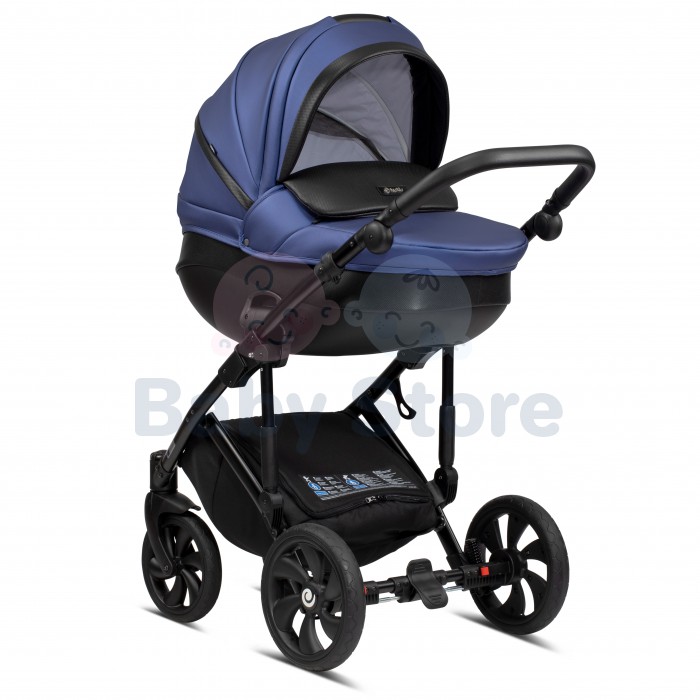 tutis mimi style luxury 3in1 universalus vezimelis deep blue tamsiai melynos premium spalvos modelis