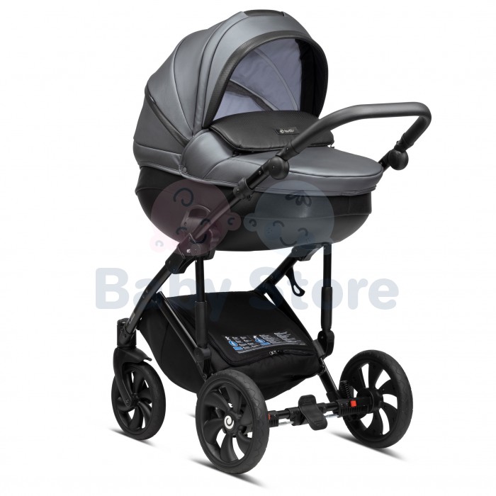 tutis mimi style luxury 3in1 universalus vezimelis anthracite tamsiai pilkos premium spalvos modelis