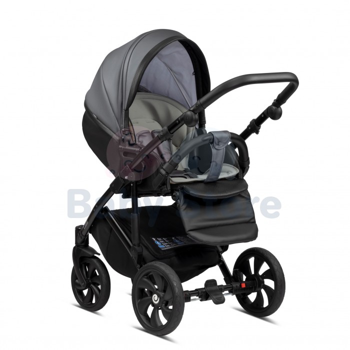 tutis mimi style luxury 3in1 universalus vezimelis anthracite tamsiai pilkos premium spalvos modelis