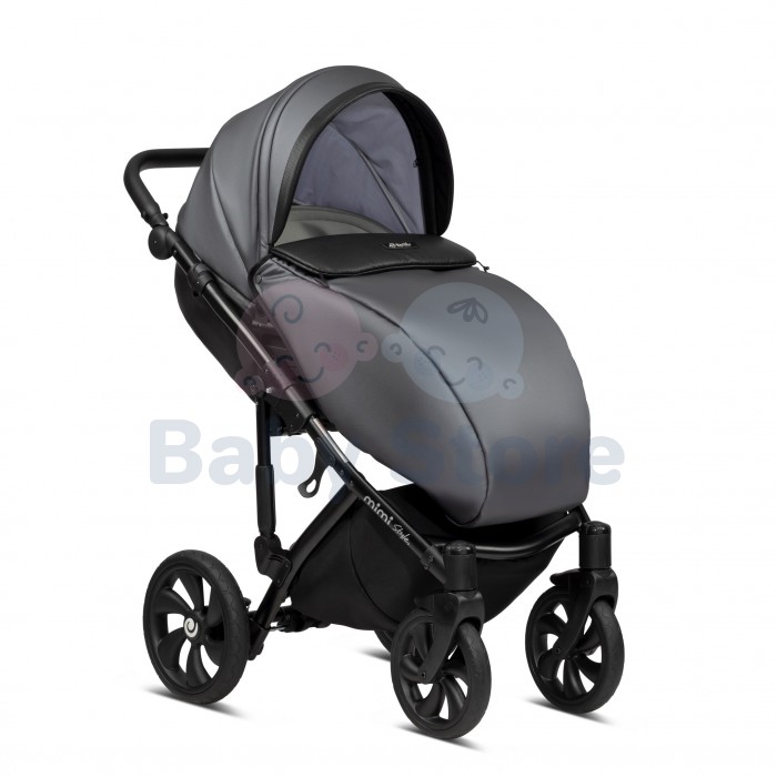 tutis mimi style luxury 3in1 universalus vezimelis anthracite tamsiai pilkos premium spalvos modelis