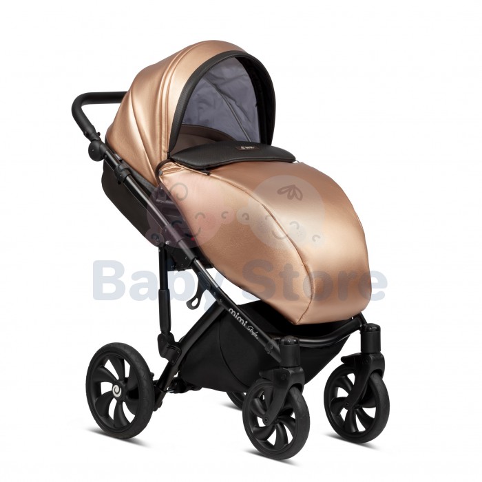 tutis mimi style luxury 3in1 universalus vezimelis gold rose aukso ir rozu atspalvio premium modelis