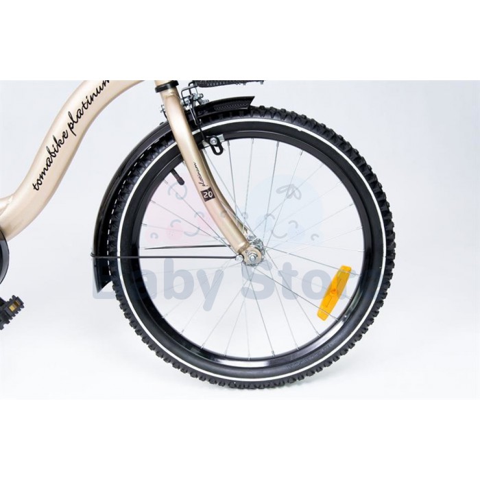 TOMABIKE dviratis 20" PLATINUM GOLD