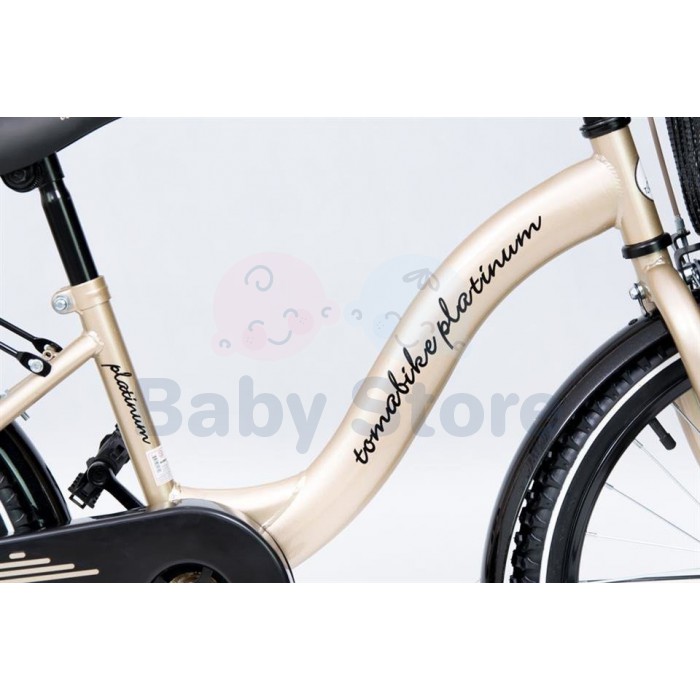 TOMABIKE dviratis 20" PLATINUM GOLD TOMABIKE dviratis 20" PLATINUM GOLD