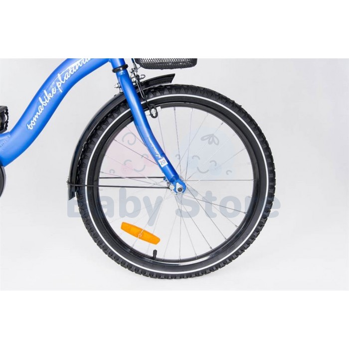TomaBike vaikiškas dviratis 20 Platinum Blue