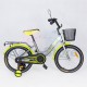 TomaBike vaikiškas dviratis 18 Platinum Green