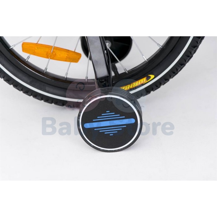 TomaBike vaikiškas dviratis 18 Platinum Blue