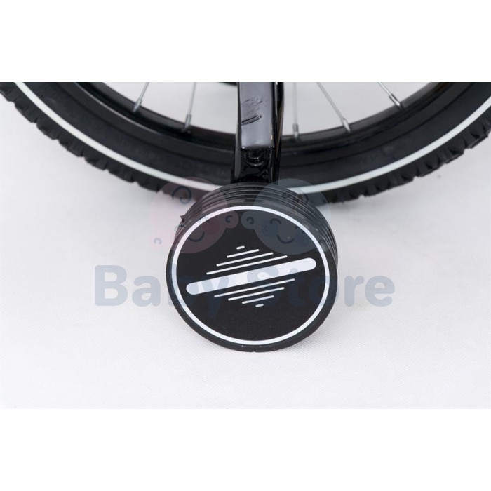 TomaBike vaikiškas dviratis 18 Platinum White