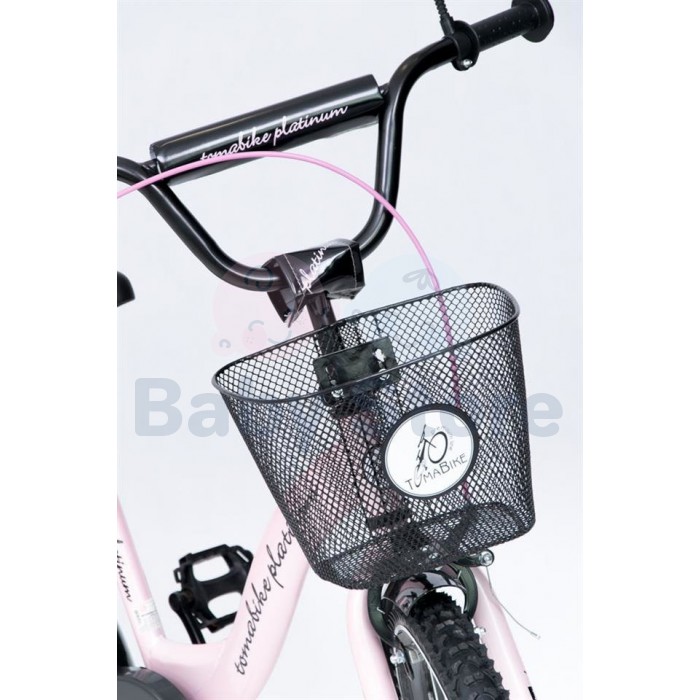 TomaBike vaikiškas dviratis 18 Platinum Pink
