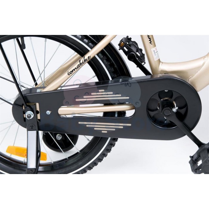TomaBike vaikiškas dviratis 18 Platinum Gold
