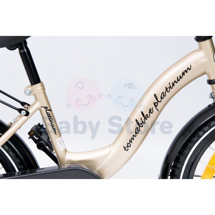 TOMABIKE dviratis 18" PLATINUM GOLD