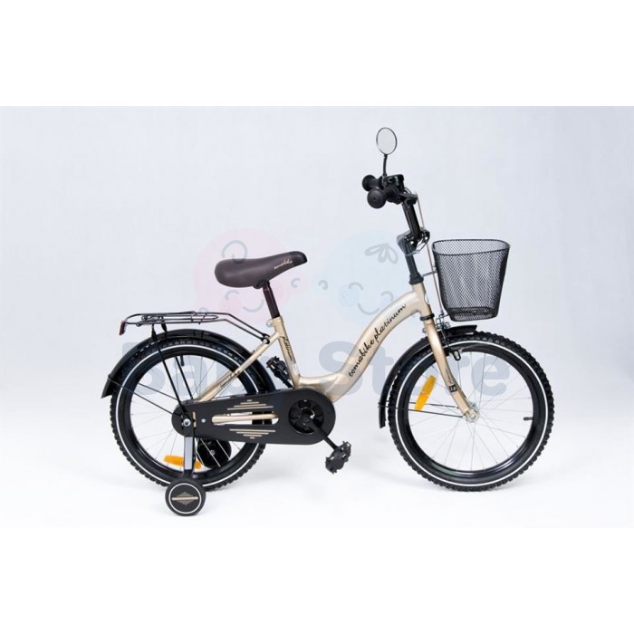 TomaBike vaikiškas dviratis 18 Platinum Gold