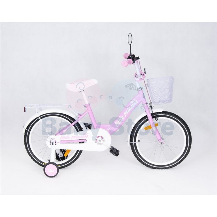 TomaBike vaikiškas dviratis 18 Little Princess Pink