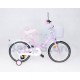 TomaBike vaikiškas dviratis 18 Little Princess Pink