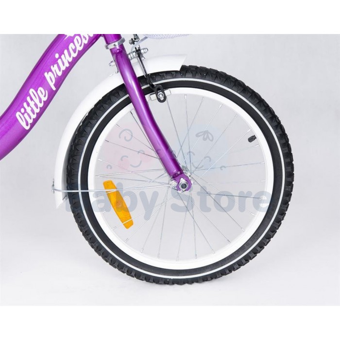 TOMABIKE dviratis 18" LITTLE PRINCESS PURPLE
