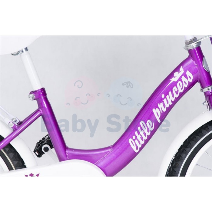 TomaBike vaikiškas dviratis 18 Little Princess Purple