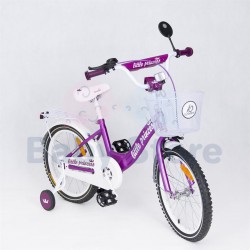 TOMABIKE dviratis 18" LITTLE PRINCESS PURPLE