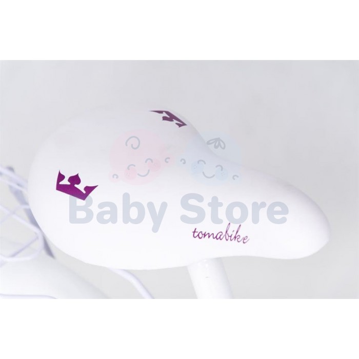 TomaBike vaikiškas dviratis 16 Little Princess Purple