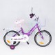 TomaBike vaikiškas dviratis 16 Little Princess Purple