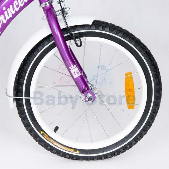 TomaBike vaikiškas dviratis 16 Little Princess Purple