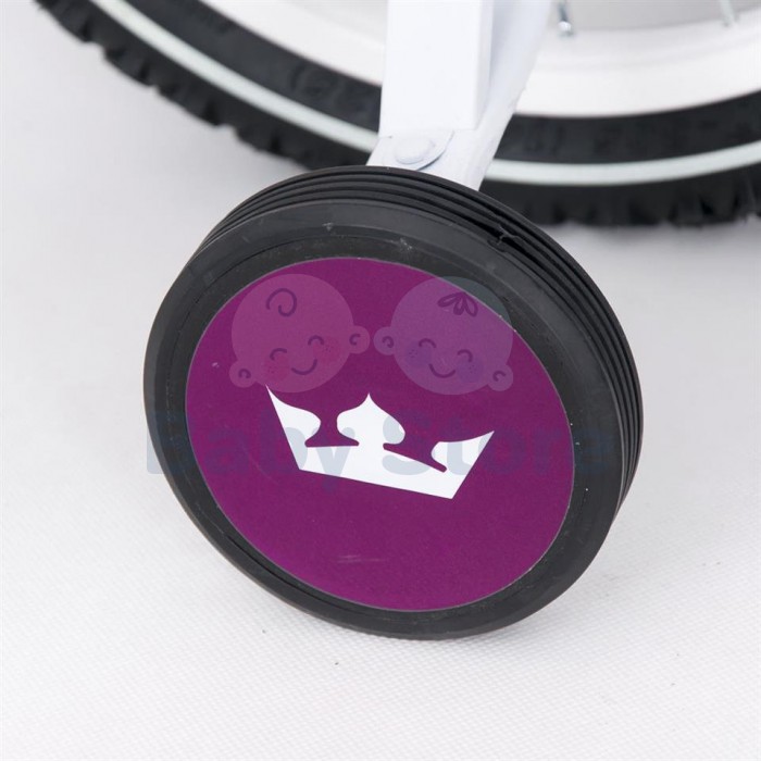 TomaBike vaikiškas dviratis 16 Little Princess Purple