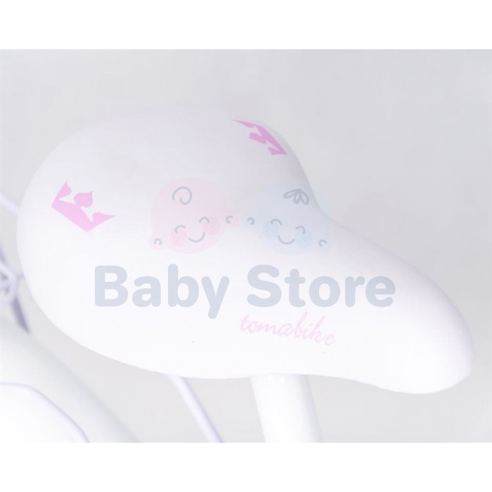 TomaBike vaikiškas dviratis 16 Little Princess Pink