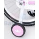 TomaBike vaikiškas dviratis 16 Little Princess Pink