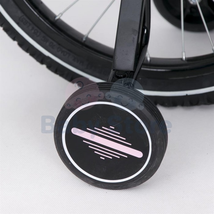 TomaBike vaikiškas dviratis 16 Platinum Pink