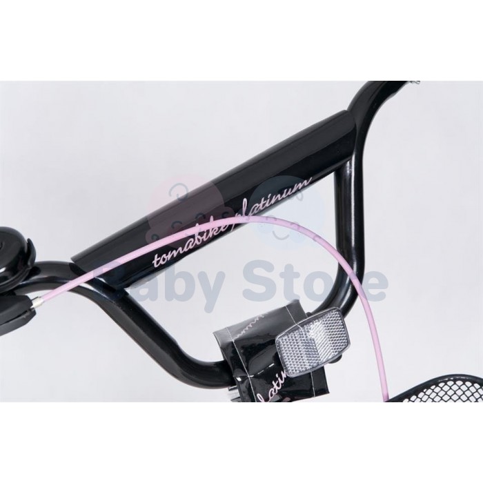 TomaBike vaikiškas dviratis 16 Platinum Pink