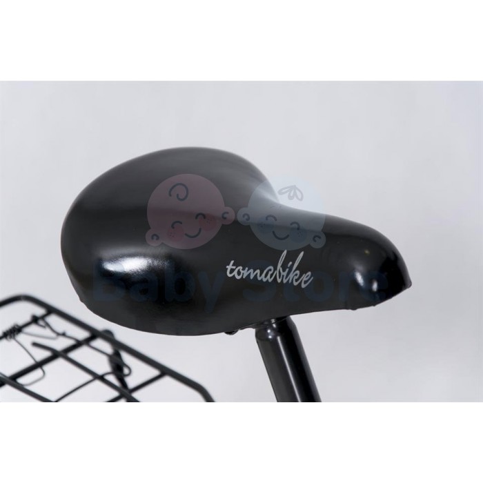 TomaBike vaikiškas dviratis 16 Platinum White