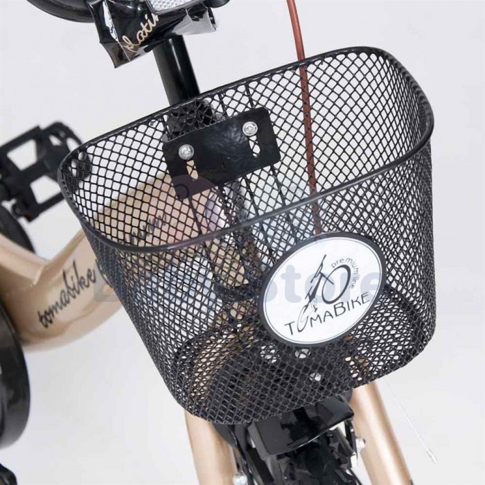 TomaBike vaikiškas dviratis 16 Platinum Gold