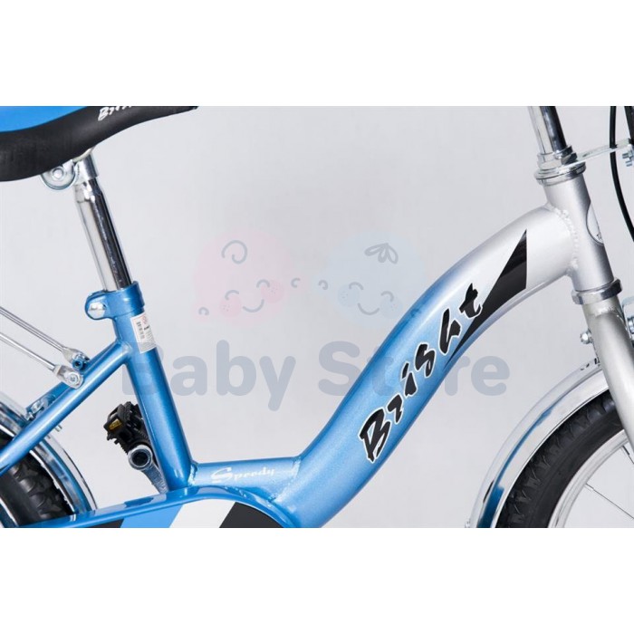 Elgrom 16" BMX Blue vaikų dviratis su tvirtu plieniniu rėmu mathematica Copy code