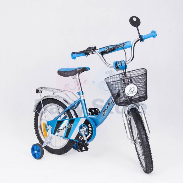 Elgrom 16" BMX Blue vaikų dviratis su tvirtu plieniniu rėmu mathematica Copy code