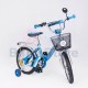 Elgrom 16" BMX Blue vaikų dviratis su tvirtu plieniniu rėmu mathematica Copy code
