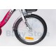 Elgrom 16" BMX dviratis Red vaikams su tvirta ir stabilia konstrukcija