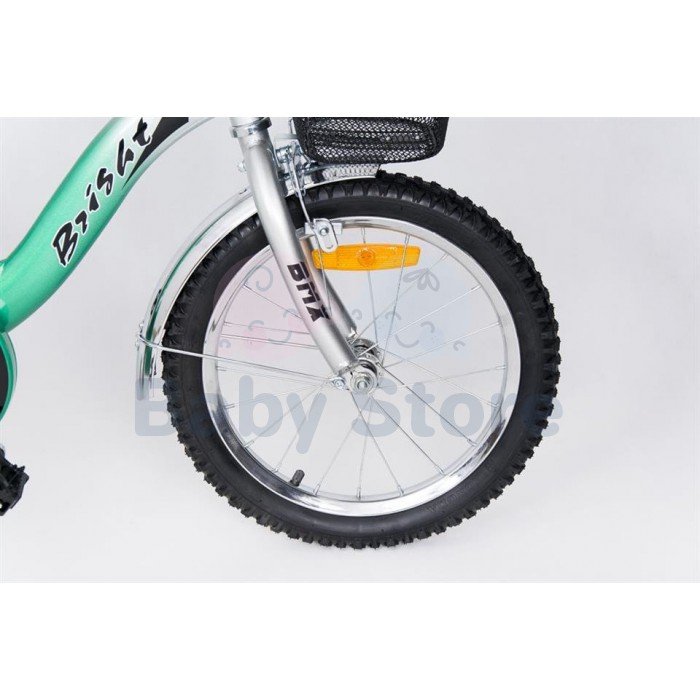 Elgrom 16" BMX Green dviratis vaikams su tvirtu plieniniu rėmu mathematica Copy code