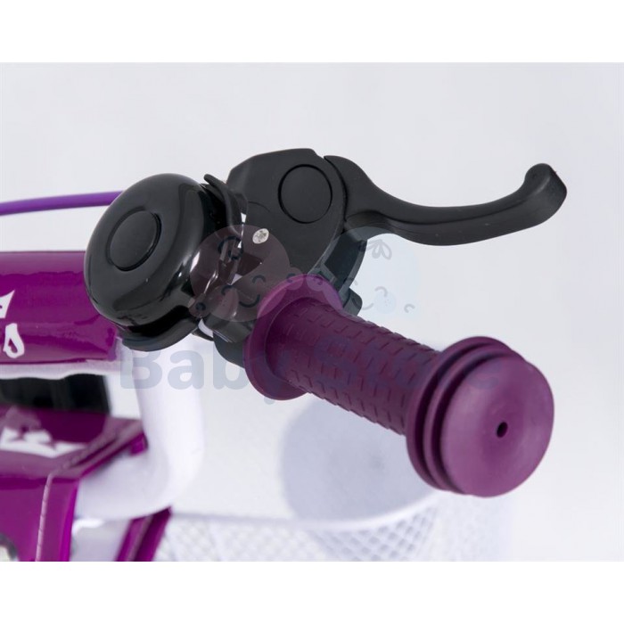 TomaBike vaikiškas dviratis 14 Little Princess Purple