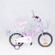 TomaBike Little Princess Pink 14 colių vaikiškas dviratis mergaitėms
