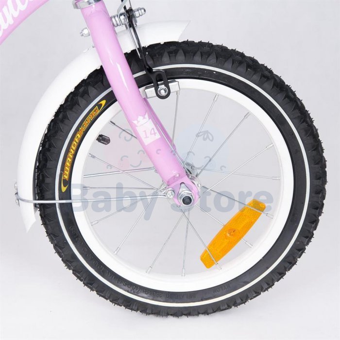 TOMABIKE dviratis 14" LITTLE PRINCESS PINK