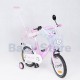 TomaBike Little Princess Pink 14 colių vaikiškas dviratis mergaitėms