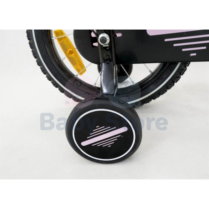 TomaBike vaikiškas dviratis 14 Platinum Pink