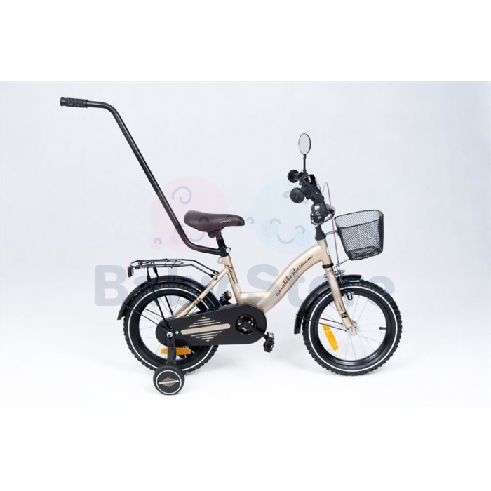 TomaBike vaikiškas dviratis 14 Platinum Gold