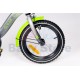 TomaBike vaikiškas dviratis 14 Platinum Green