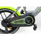 TomaBike vaikiškas dviratis 14 Platinum Green