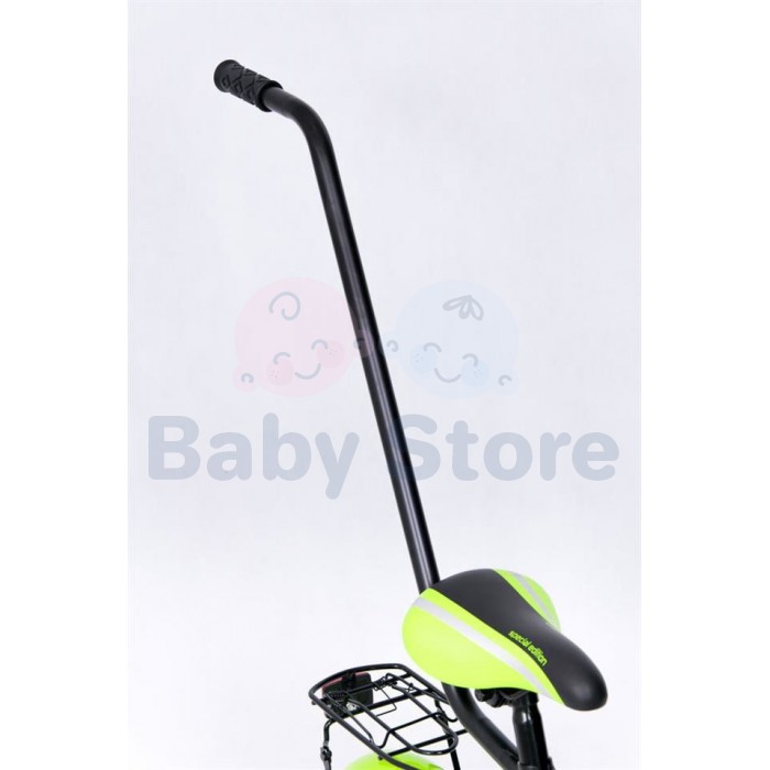 TomaBike vaikiškas dviratis 14 Platinum Green