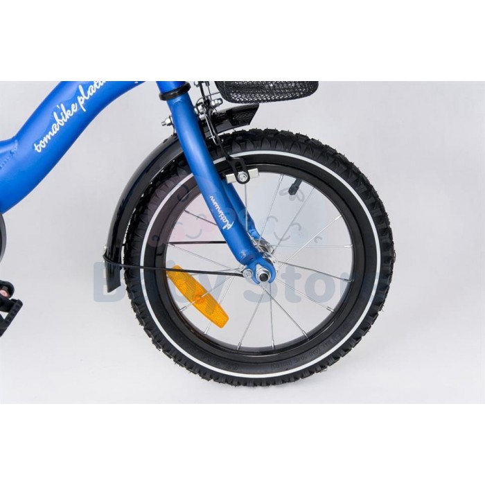 TOMABIKE dviratis 14" PLATINUM Blue