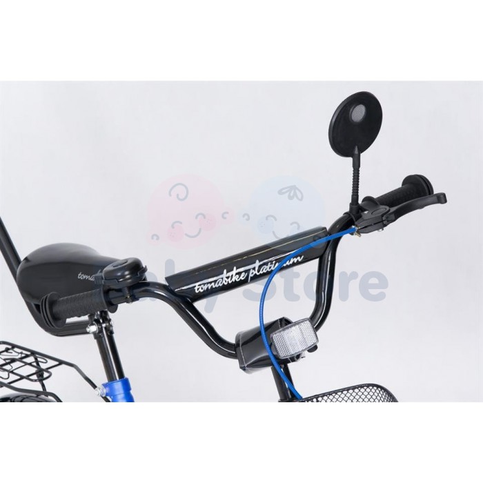 TOMABIKE dviratis 14" PLATINUM Blue