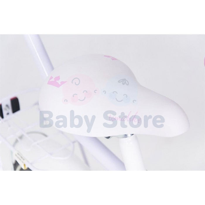 TomaBike Little Princess Pink 12 colių vaikiškas dviratis