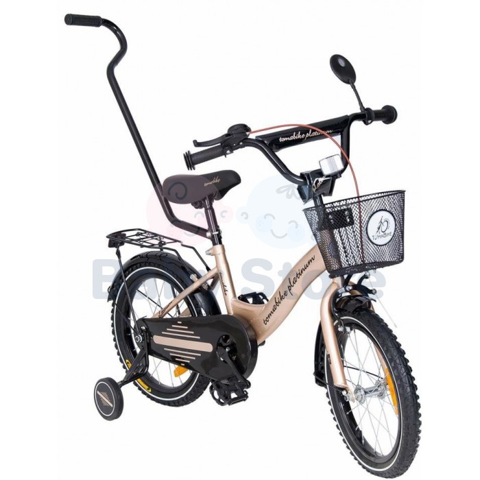TomaBike Platinum Gold 12 colių vaikiškas dviratis