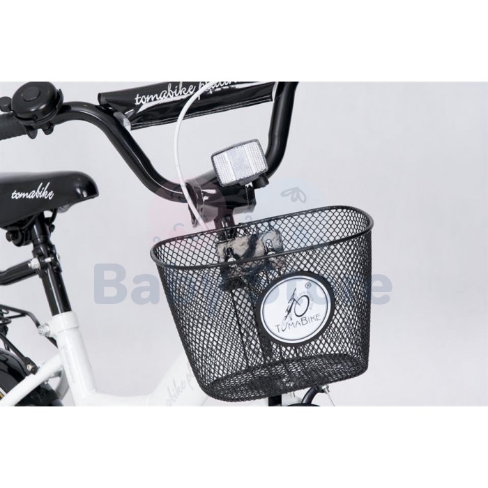 TomaBike 12 Platinum White vaikiškas dviratis